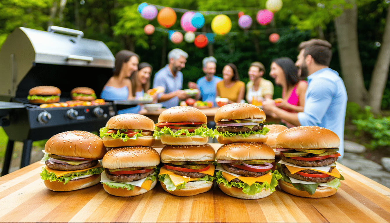 découvrez combien de pains à burger prévoir par personne pour vos repas, barbecues et soirées entre amis. nos conseils vous aideront à adapter les quantités en fonction de vos invités et de leurs appétits, garantissant ainsi des moments conviviaux sans superflu.