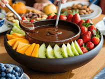 Quelle quantité de chocolat pour une fondue sucrée