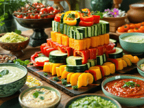 Combien de bricks aux légumes pour un buffet