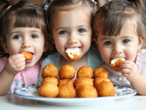 Combien de croquettes de poisson pour un enfant
