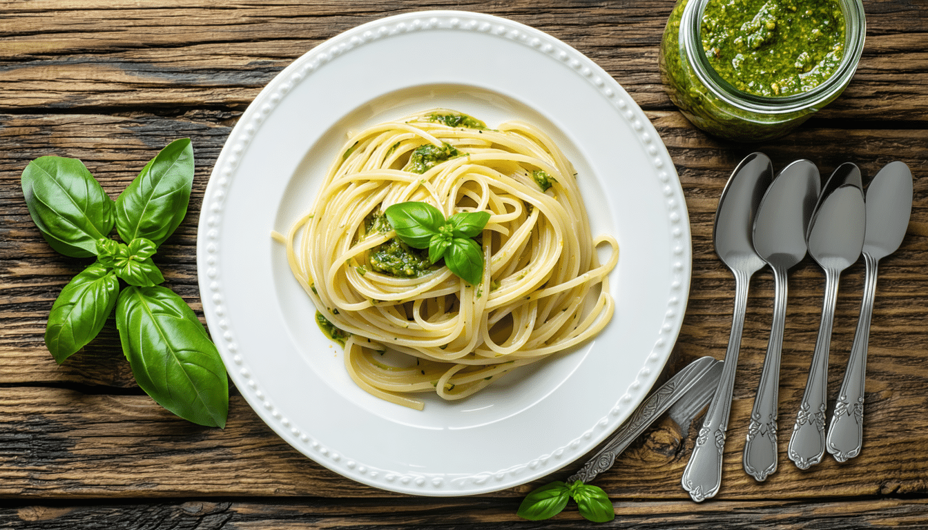 découvrez la quantité idéale de pesto à ajouter par portion de pâtes pour une saveur parfaite. conseils pratiques pour doser votre sauce pesto selon vos goûts !
