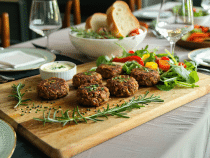 Combien de galettes végétales pour un repas