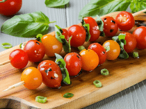 Combien de tomates cerises pour des brochettes apéritives