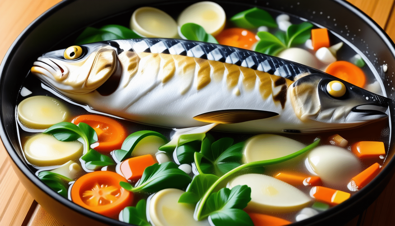 découvrez comment cuire un poisson dans un bouillon d’intentions, une méthode originale mêlant saveurs et symbolique pour une expérience culinaire unique et inspirante.