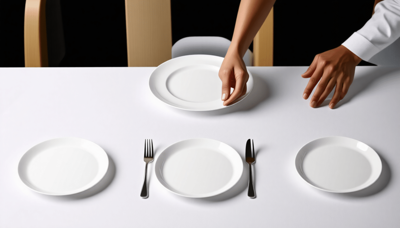 découvrez comment dresser une assiette invisible en cinq étapes simples. suivez notre guide pratique pour maîtriser l’art de la mise en place discrète et surprenez vos convives avec élégance et originalité.