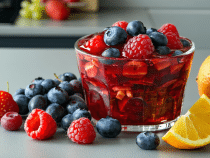 Quelle quantité de compote de fruits rouges pour un dessert