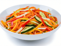 Quelle quantité de légumes en julienne pour une entrée