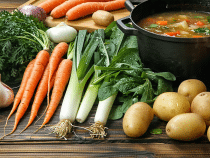 Quelle quantité de légumes pour une soupe de saison