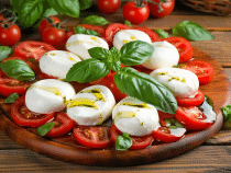 Quelle quantité de mozzarella pour une salade caprese