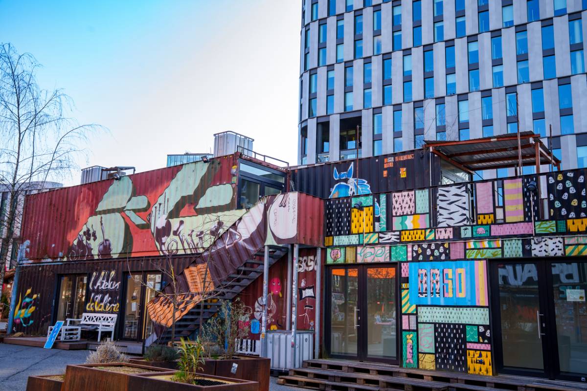 container restaurant